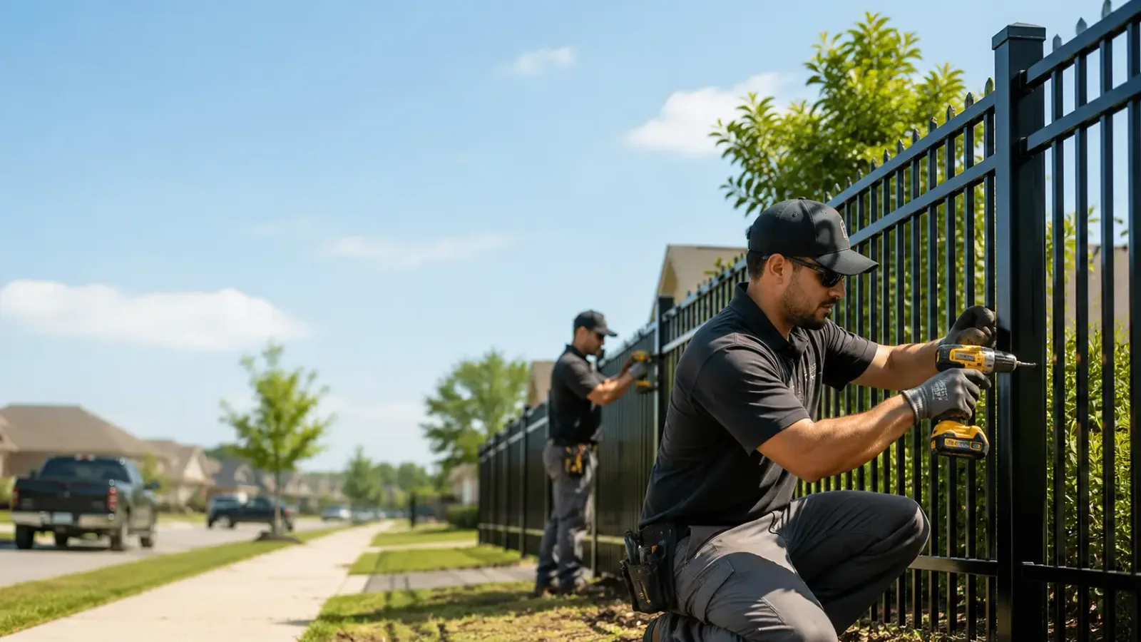 Metal Fence Installation in Sasakwa, OK